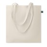 Sac shopping publicitaire coton écru issu du commerce équitable OSOLE