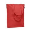 Sac shopping avec soufflet en coton biologique "RASSA+COLOUR"
