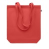 Sac shopping avec soufflet en coton biologique "RASSA+COLOUR"