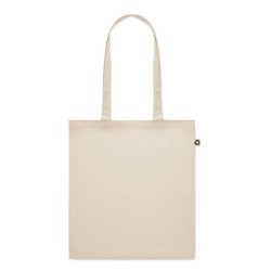 Sac shopping publicitaire en coton recyclé naturel "ZOCO"
