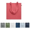 Sac shopping publicitaire en coton biologique de couleur "ZOCO COLOUR"