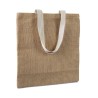 Sac shopping publicitaire en toile de juste "JUHU"