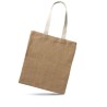 Sac shopping publicitaire en toile de juste "JUHU"