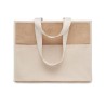 Sac shopping isotherme publicitaire en toile de jute CAMPO DE GELI