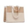 Sac shopping isotherme publicitaire en toile de jute CAMPO DE GELI