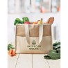 Sac shopping isotherme publicitaire en toile de jute CAMPO DE GELI