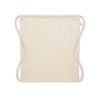 Gym bag personnalisable en coton recyclé naturel "CABETRI"