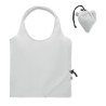 Sac shopping publicitaire pliable coton recyclé et RPET  CARRIE COLOUR