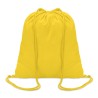 Petit sac à dos à cordons en 100% coton COLORED Petit sac à dos à cordons en 100% coton COLORED