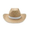 Chapeau de cowboy en paille tressée "TEXAS"