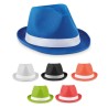 Chapeau personnalisable style Trilby en PET "WOOGIE"