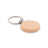 Porte-clés personnalisable rond en bois "TOTY WOOD"