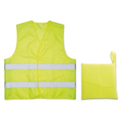 Gilet de sécurité adulte personnalisable  avec pochette VISIBLE