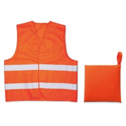 Gilet de sécurité adulte personnalisable  avec pochette VISIBLE