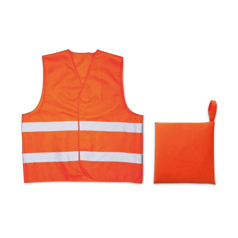 Gilet de sécurité adulte personnalisable  avec pochette VISIBLE