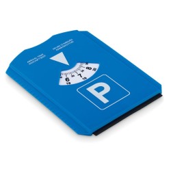 Disque de stationnement publicitaire avec grattoir PARK & SCRAP