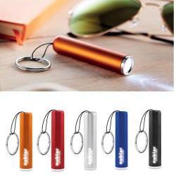 Lampe torche publicitaire avec logo rétro éclairé "SANLIGHT"