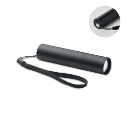 Lampe torche publicitaire rechargeable "ALUMINATE"