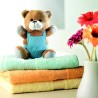Ourson  en peluche personnalisable sur la salopette NICO