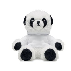 Panda en peluche personnalisable sur son sweat-shirt "PENNY"