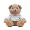Ours en peluche personnalisable sur son sweat-shirt "JOHN"