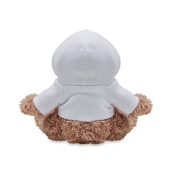 Chien en peluche personnalisable sur son sweat-shirt "DOGGY"