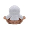 Chien en peluche personnalisable sur son sweat-shirt "DOGGY"