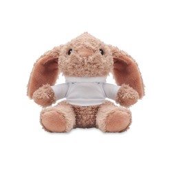 Lapin peluche personnalisable sur son sweat-shirt "BUNNY"