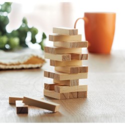 Jeu de construction d'une tour personnalisable sur la pochette "PISA"
