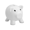 Tirelire publicitaire en forme de cochon "SOFTCO"