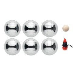 Jeu de 6 boules de pétanque personnalisable "OTHO"