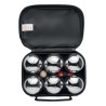 Jeu de 6 boules de pétanque personnalisable "OTHO"