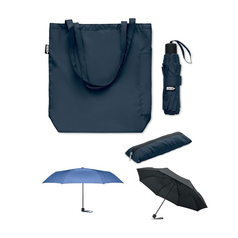Parapluie pliable et tote bag personnalisables "SEATLE"