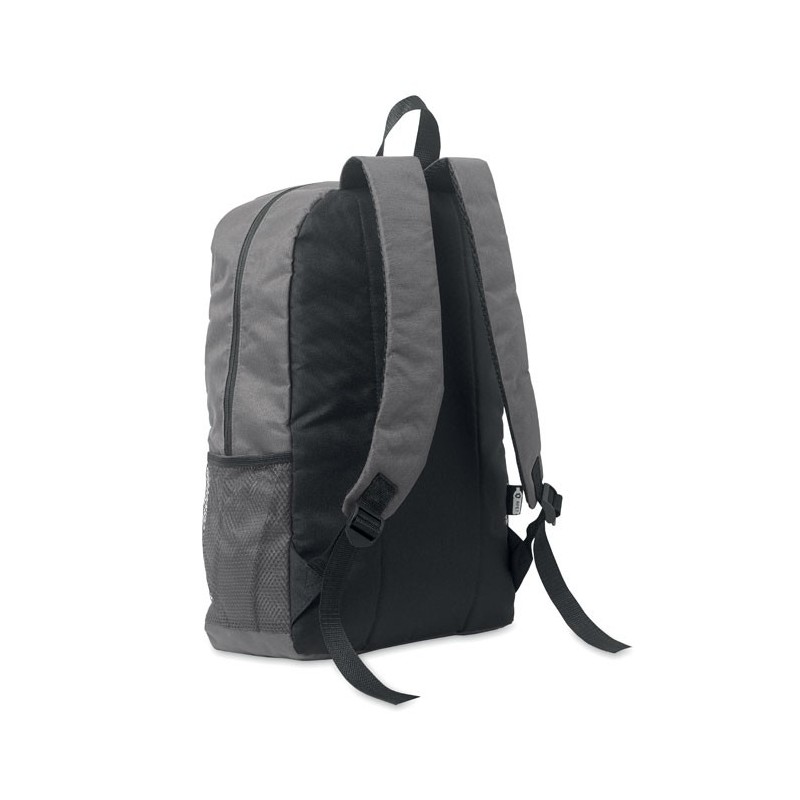 Sac à dos de randonnée personnalisable en polyester recyclé "HIGE" Sac à dos de randonnée personnalisable en polyester recyclé "HIGE"