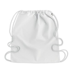 Gym bag - Sac à cordons publicitaire en coton biologique "YUKI COLOUR"