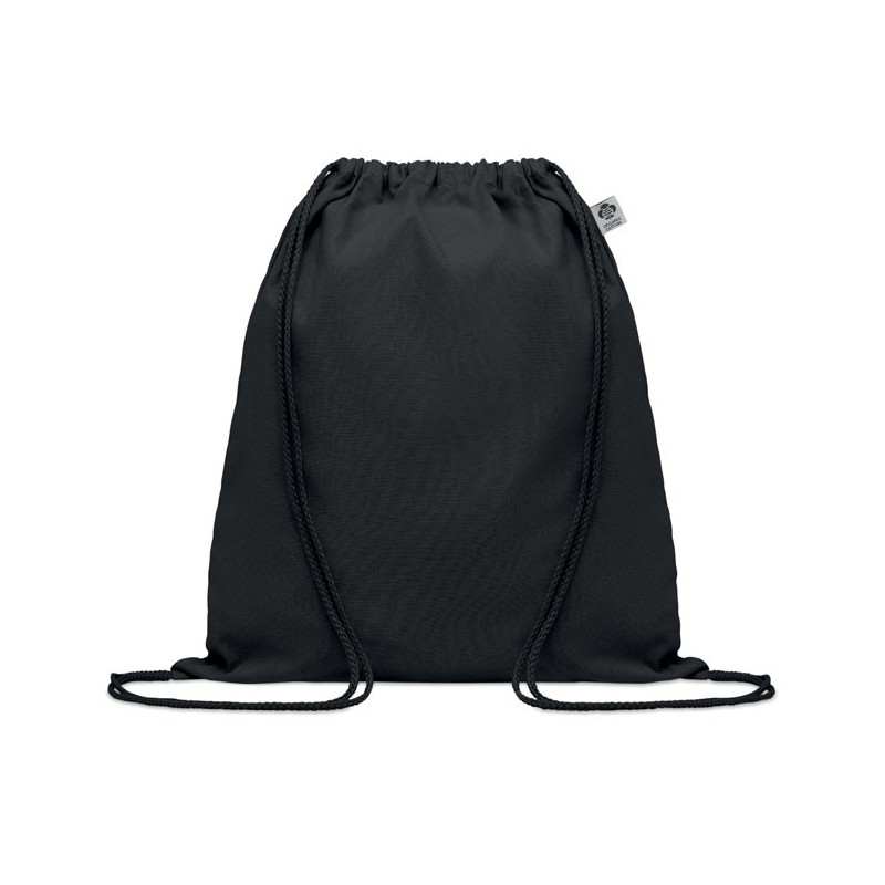Gym bag - Sac à cordons publicitaire en coton biologique "YUKI COLOUR"