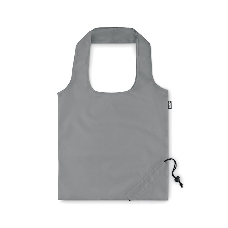 Sac shopping publicitaire  pliable en polyester recyclé "FOLDPET" Sac shopping publicitaire  pliable en polyester recyclé "FOLDPET"