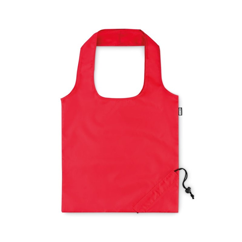 Sac shopping publicitaire  pliable en polyester recyclé "FOLDPET" Sac shopping publicitaire  pliable en polyester recyclé "FOLDPET"