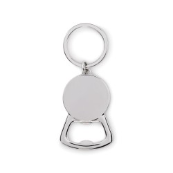 Porte-clés décapsuleur publicitaire "KEYPOP"