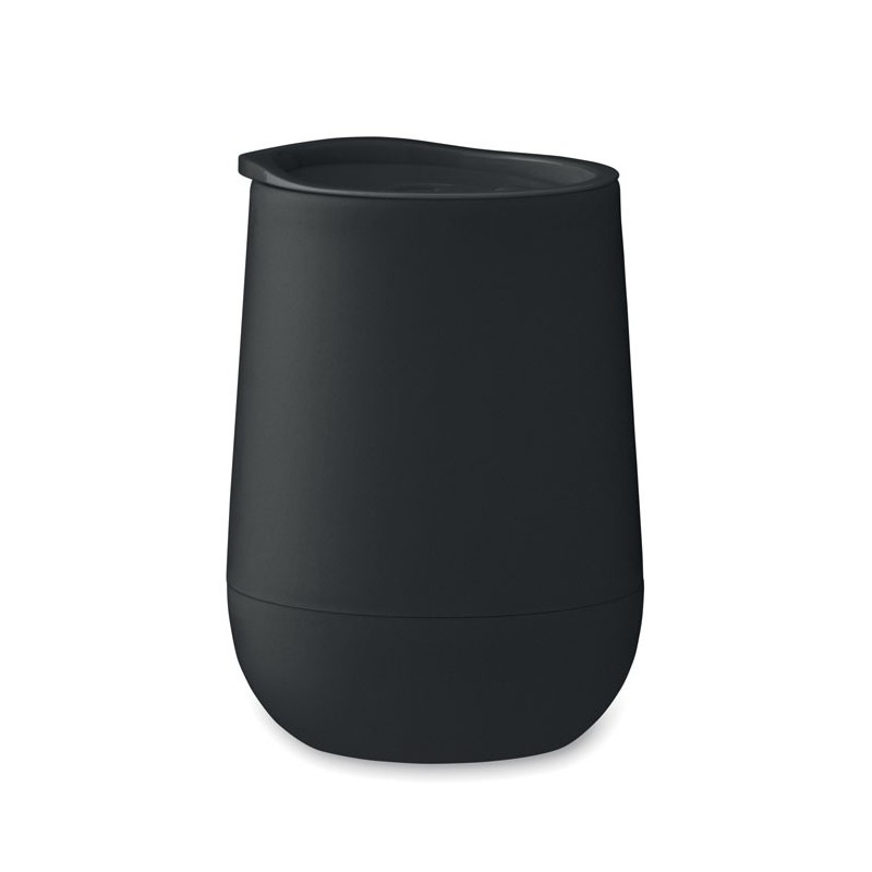 Gobelet publicitaire 30 cl à emporter  double paroi avec couvercle "GO