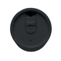 Gobelet publicitaire 30 cl à emporter  double paroi avec couvercle "GO