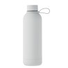 Bouteille isotherme 500 ml en acier recyclé et caoutchouc "EMERALD"