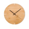 Horloge murale personnalisable en bambou "ESFERE"