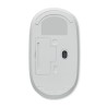 Souris publicitaire sans fil en plastique recyclé et bambou "CURVY BAM