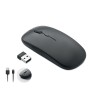 Souris optique publicitaire rechargeable "CURVY C"