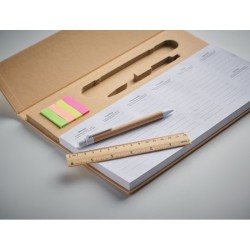 Agenda de bureau personnalisable "MEMWEEK"