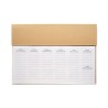 Agenda de bureau personnalisable "MEMWEEK"