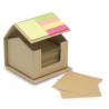 Distributeur de notes publicitaire en forme de maison "RECYCLOPAD"