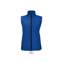 Bodywarmer publicitaire femme en softshell "RACE BW"