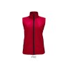 Bodywarmer publicitaire femme en softshell "RACE BW"